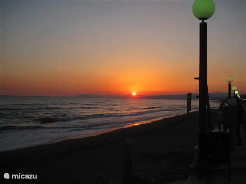 Sonnenuntergang in Torrox Costa