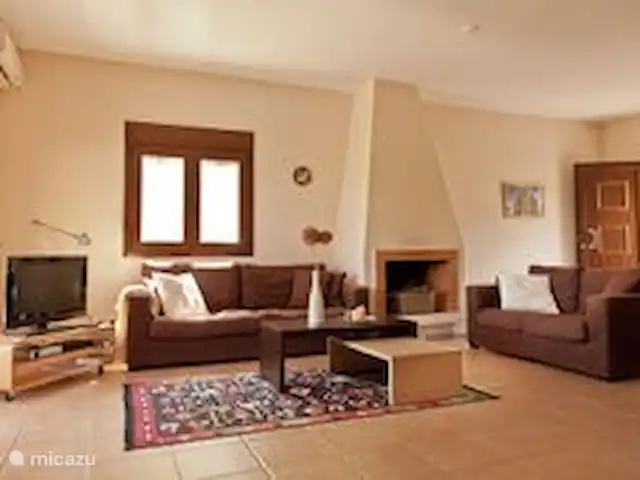 Villa Éléonore | Grèce, Crète, Prinès - villa Salon cosy, confortable.