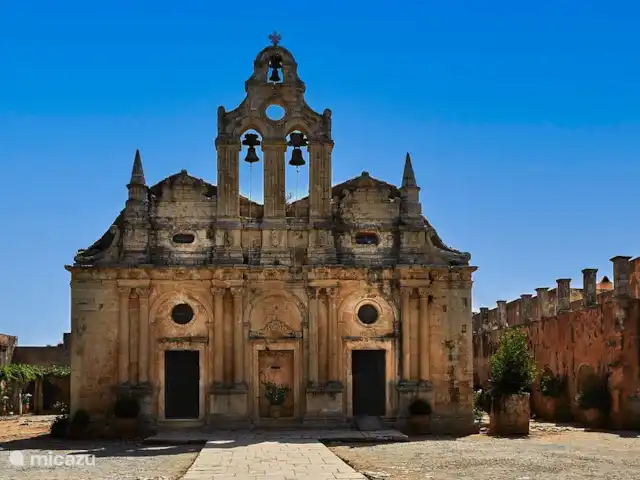 Villa Éléonore | Grèce, Crète, Prinès - villa Monastère d'Arkadi, l'un des monastères les plus célèbres et les plus beaux, non loin de la maison. Les infos sont dans la maison.