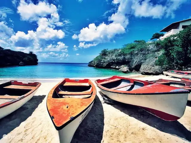 Location de Vacances Curaçao, Banda Abou (ouest), Lagun, maison de vacances - Maison Coeur de Dauphin Plage du lagon