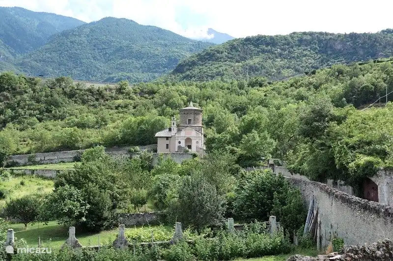 Old chapel on the outskirts of the city