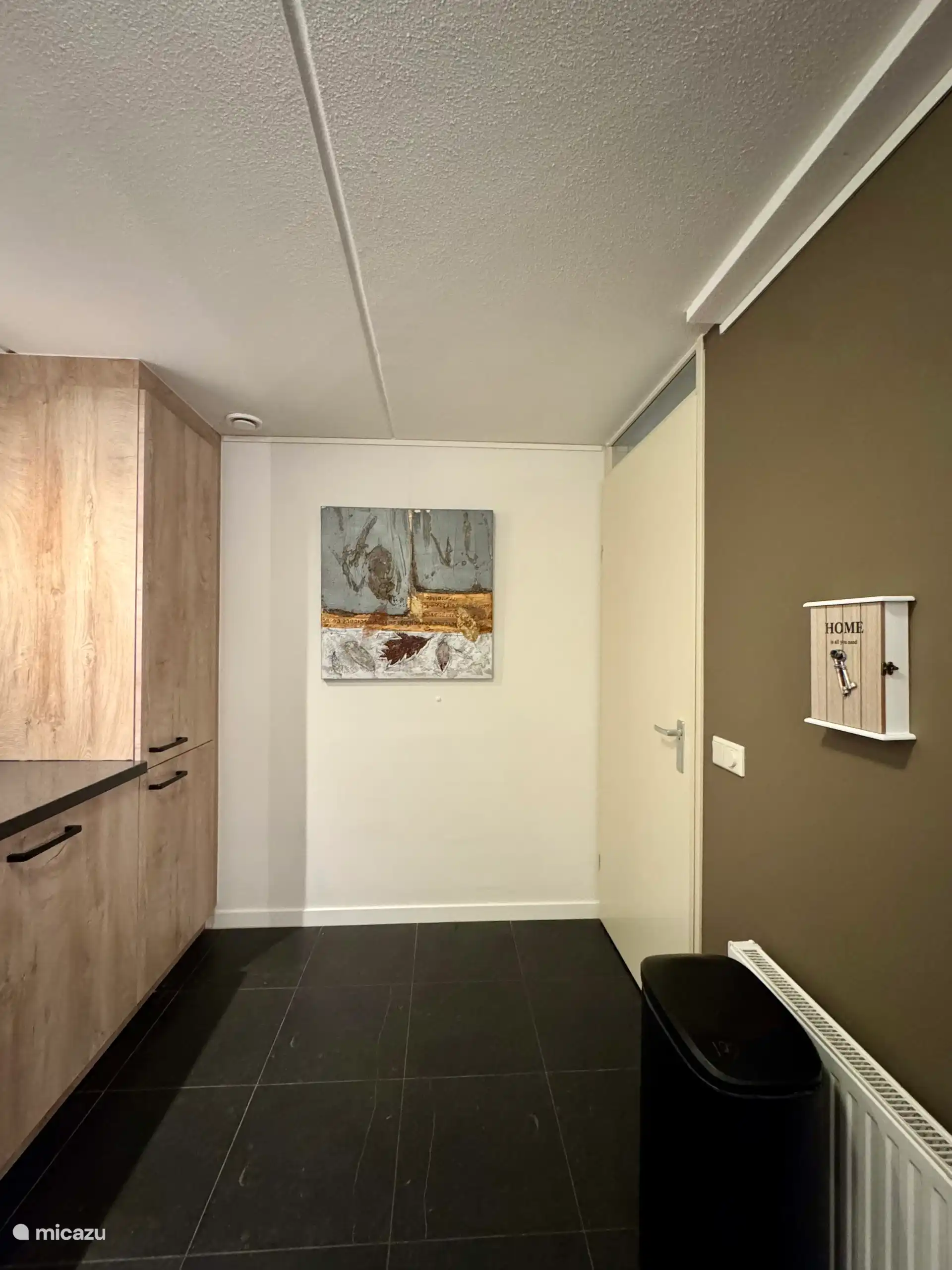 De hoek van de keuken.