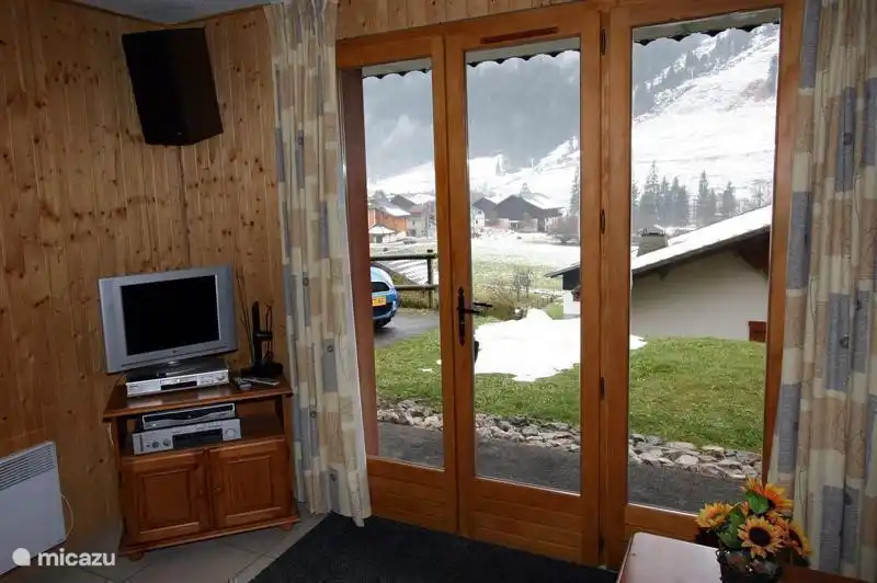 Vue depuis le salon.