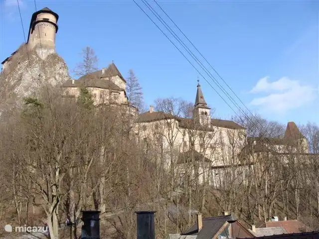 château dans le village