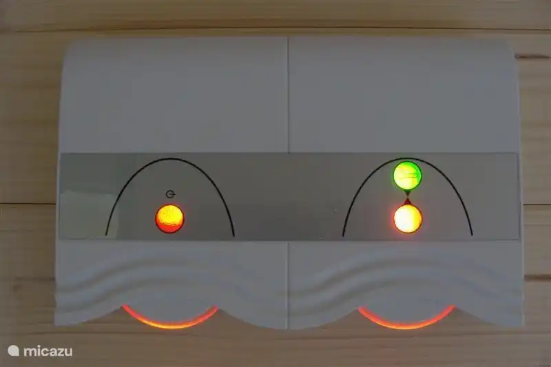 température du sauna réglable