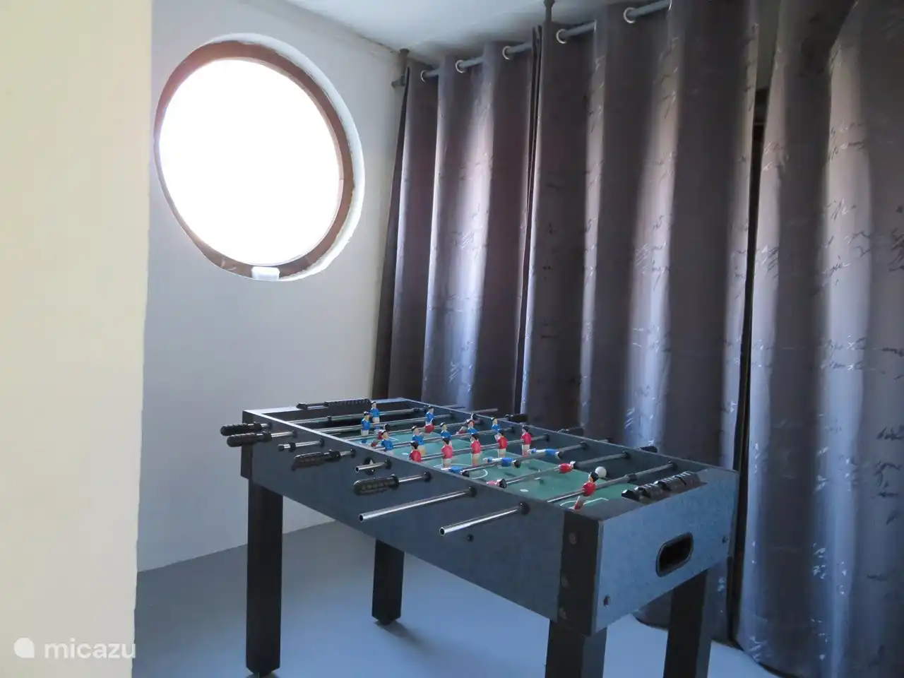 Ook voetbalprofs kunnen hun talent laten zien in ons vakantiehuis.