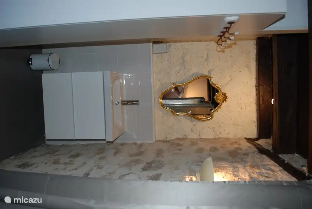 sink in bedroom