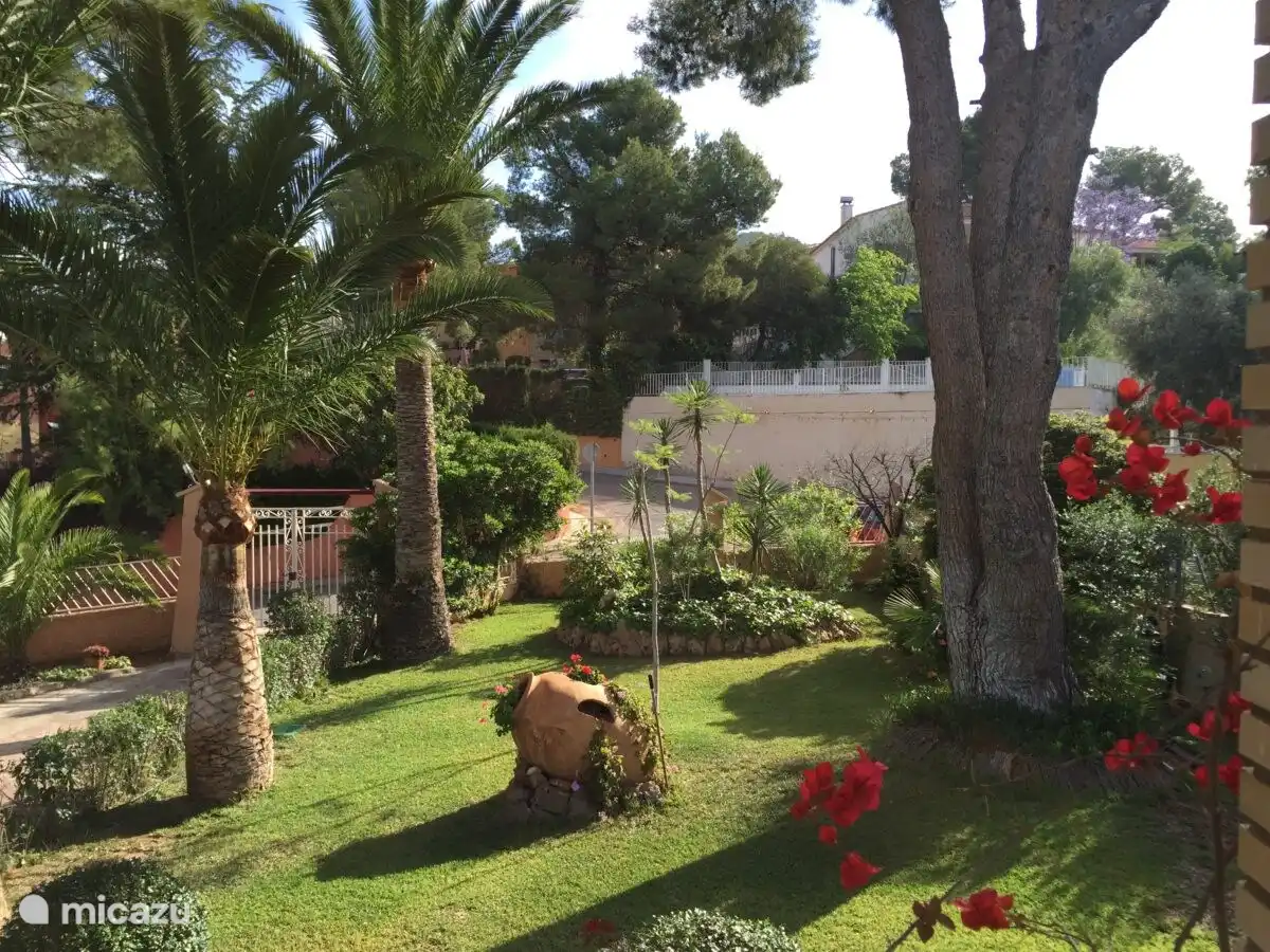 Der Vorgarten vermittelt wirklich das mediterrane Gefühl