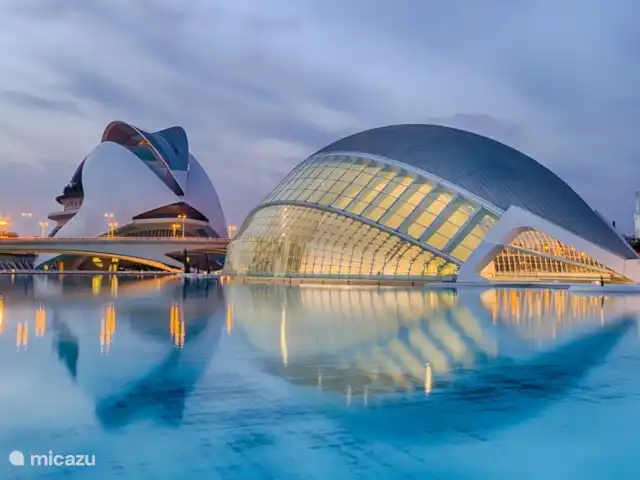 VillaValence | Espagne, Valence, Valence (ville) - villa Le complexe futuriste de l'architecte valencien Calatrava