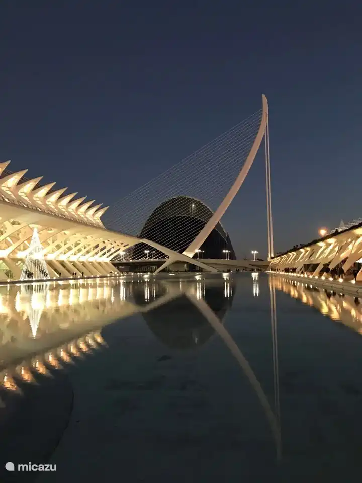 Calatrava bei Nacht!