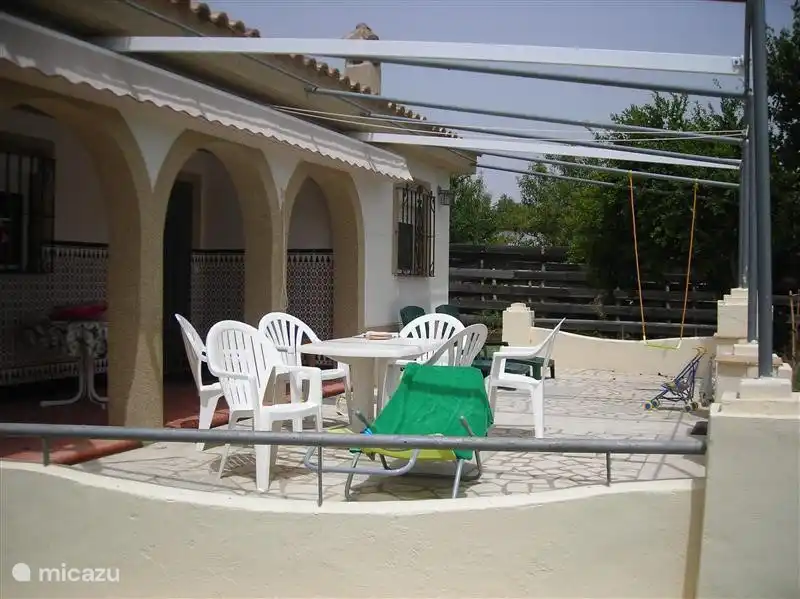 the terrace without canopy