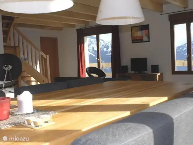 Chalet Panoramamix | Suisse, Valais, Torgon - chalet Table à manger moderne