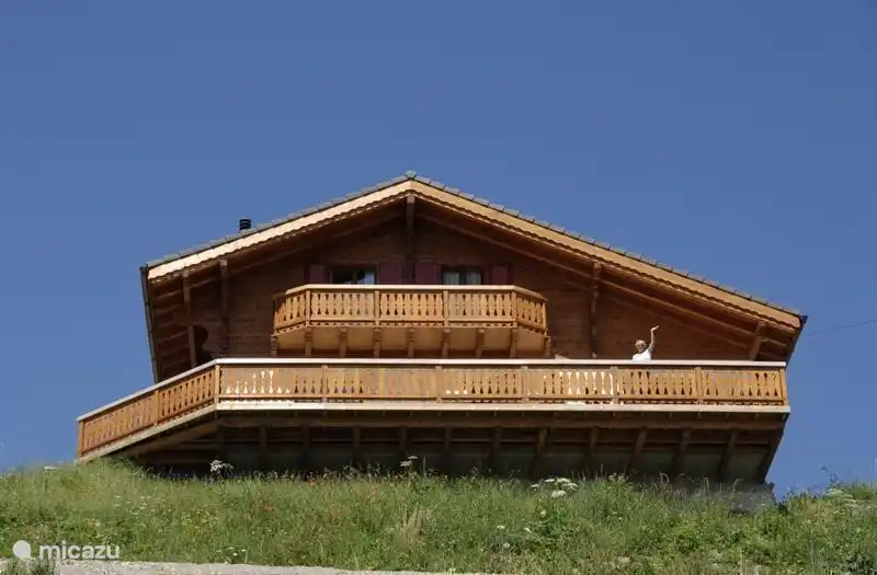 Chalet Panoramix in summer