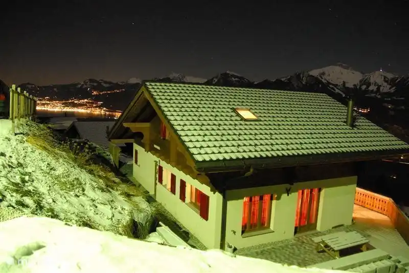  View over the Rhone Valley and Lake Geneva.