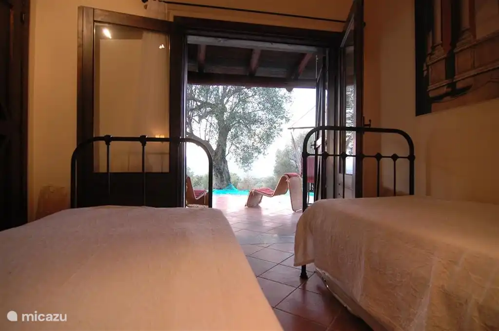 Am Morgen aufwachen.