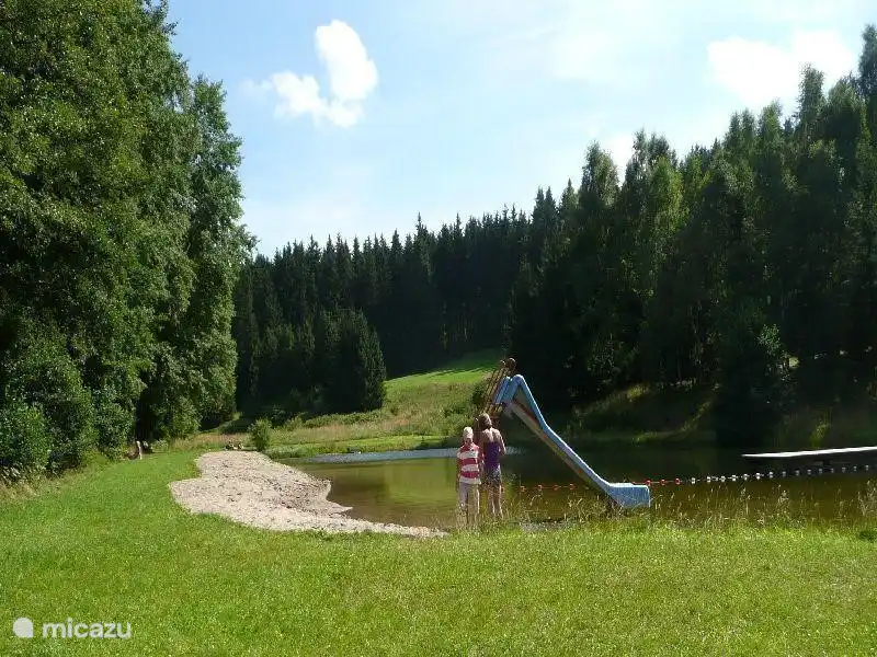 Zwemmen in een Naturbad