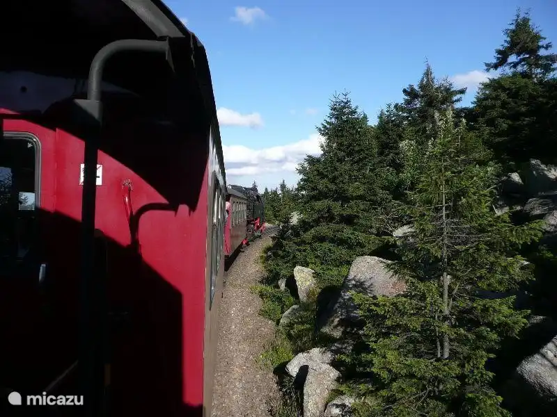 met de stoomtrein de Brocken op!