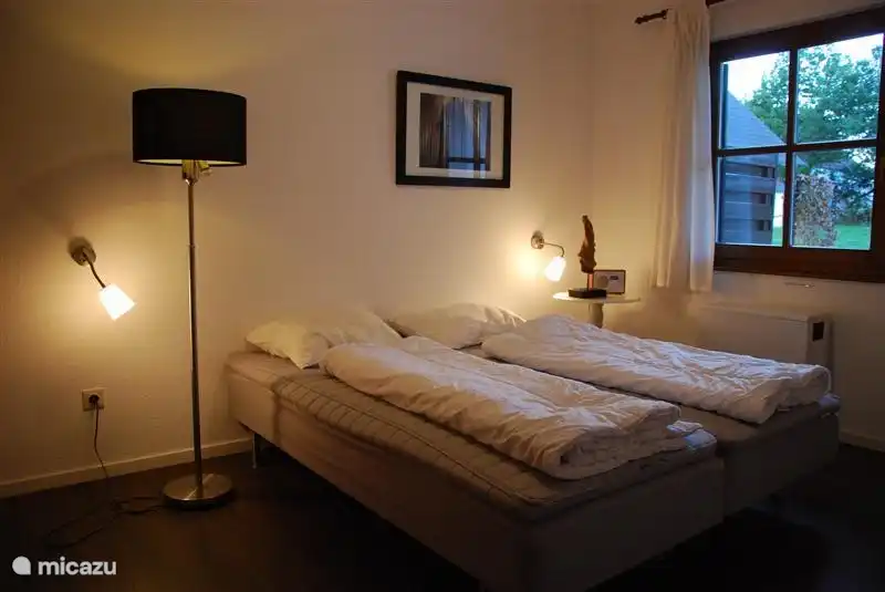 One of the three bedrooms.