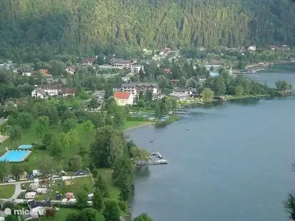 Blick vom Balkon auf den Millstättersee