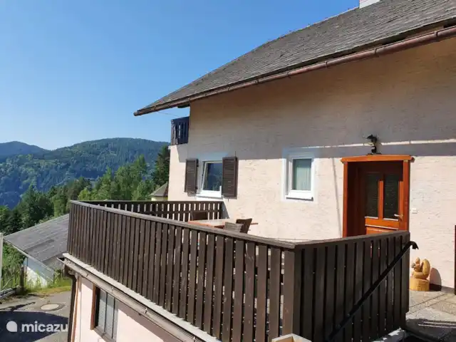 Maison Brunner | Autriche, Carinthie, Dobriach - maison de vacances Terrasse avec vue sur le Millstättersee