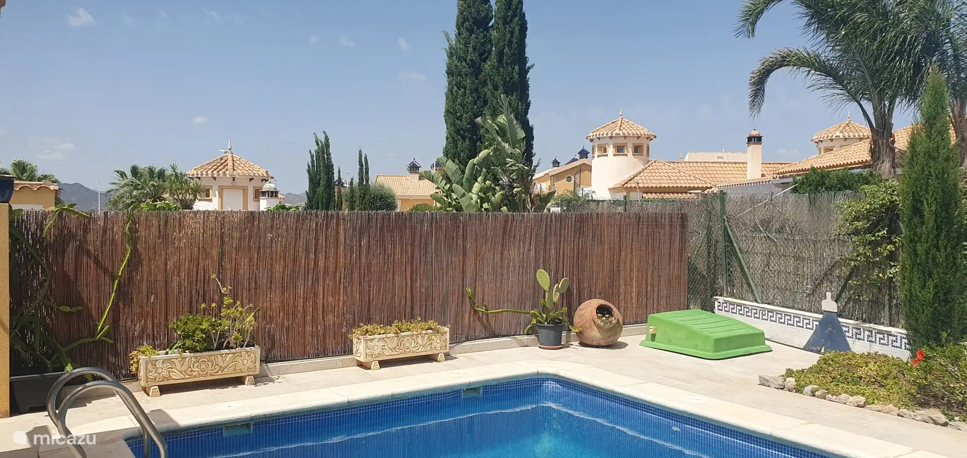 Het uitzicht over de Mazarron Country Club.