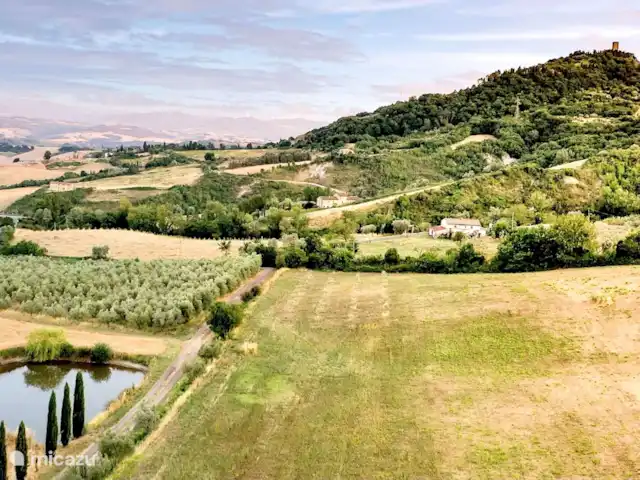 Apartamento Bosco en Italia, Toscana, Montecatini Val Di Cecina - apartamento vista al valle