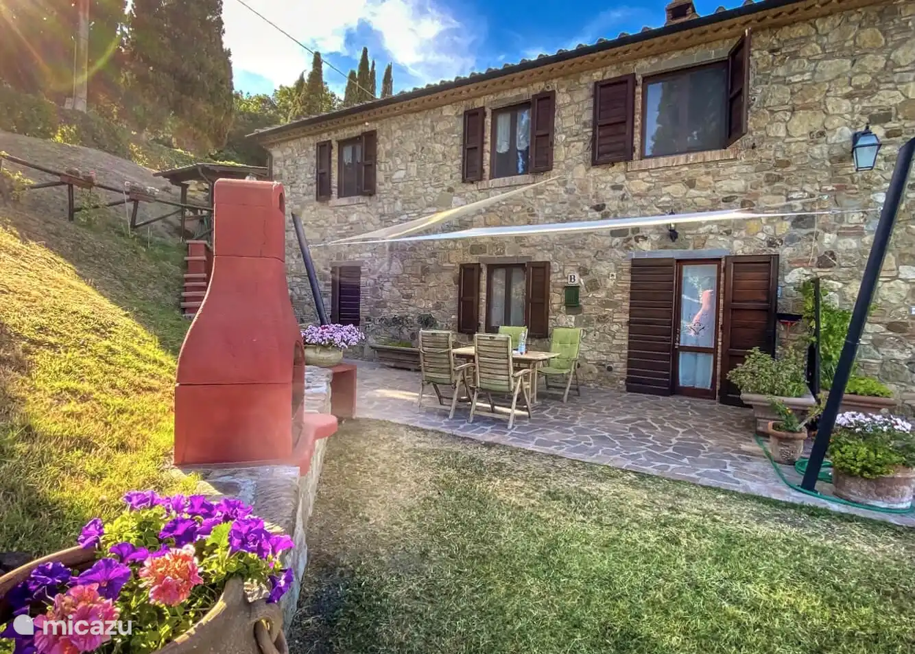 Terraza privada Bosco con BBQ