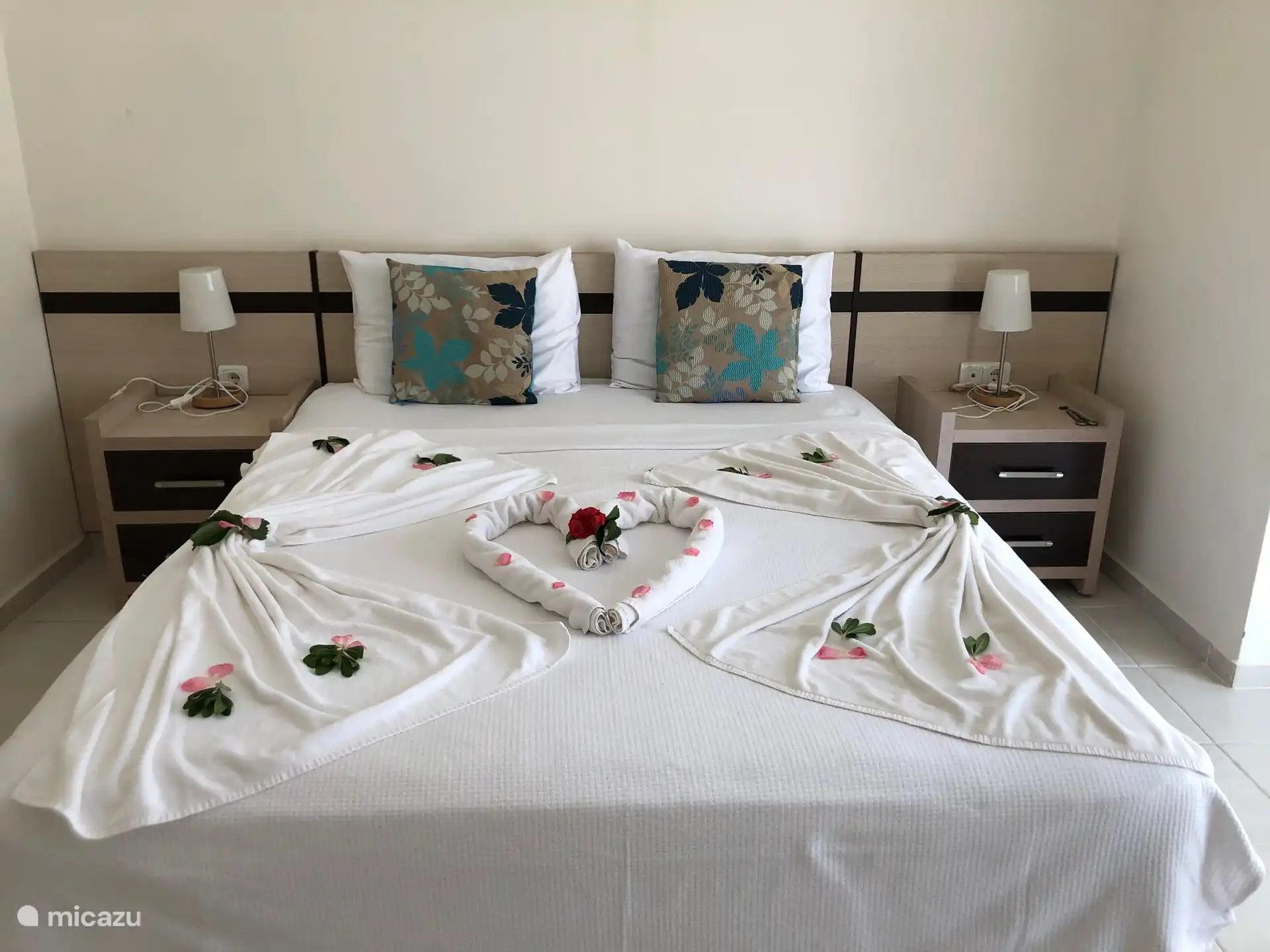 De master slaapkamer. Deze heeft een badkamer en suite.