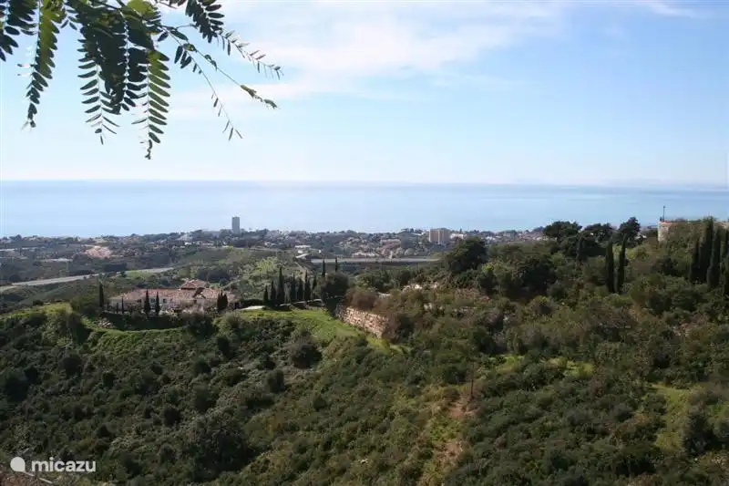 Vista desde el complejo cerca de nuestro apartamento.