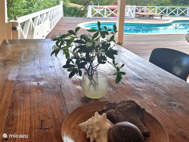 Location de Vacances Curaçao, Curaçao-Centre, Willemstad, maison de vacances - 'Casa Troepial' avec piscine privée piscine