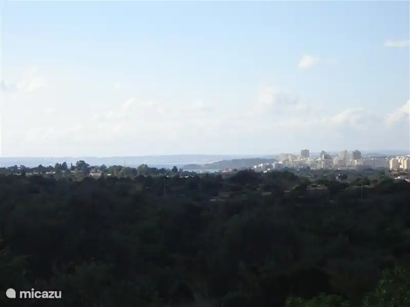 Balcony view of the ocean.