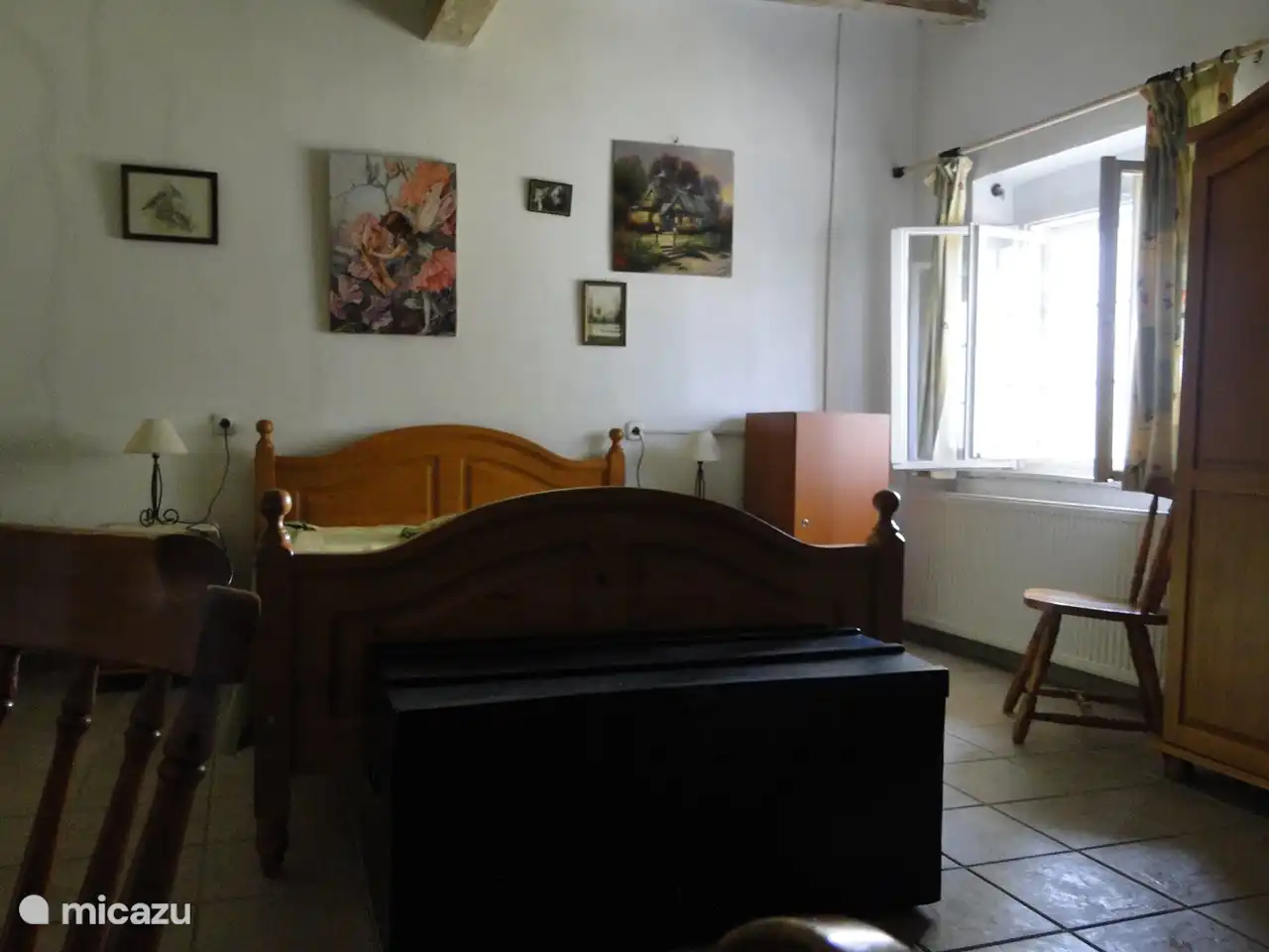 Schlafzimmer 3, unser flämisches Zimmer