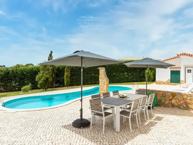 Location de Vacances Portugal, Côte de Lisbonne, Ribamar, villa - Villa Casa Branca