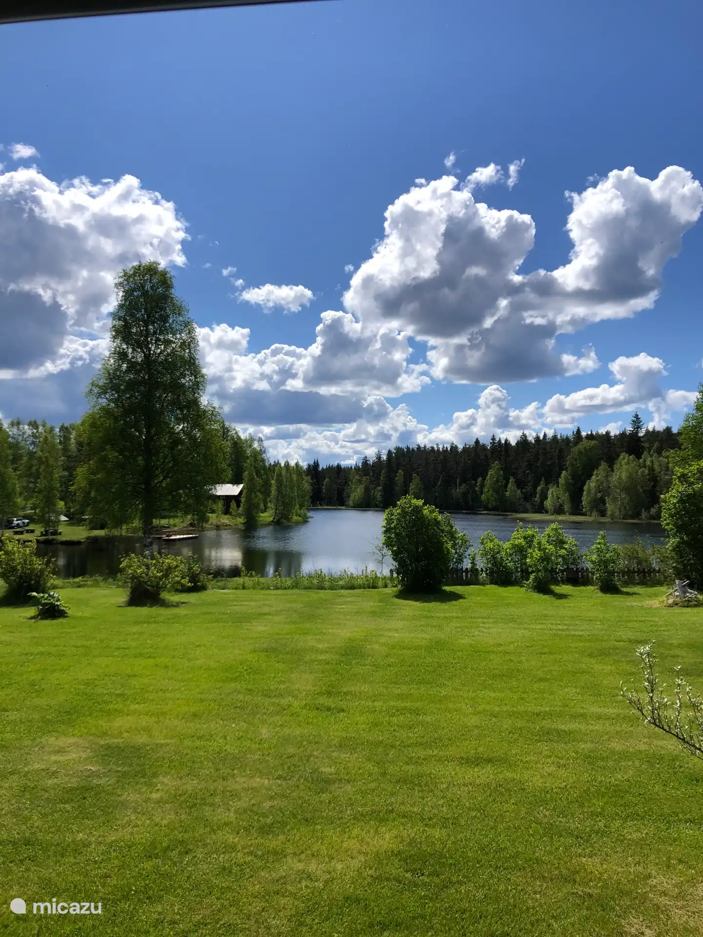 Blick von der Veranda.