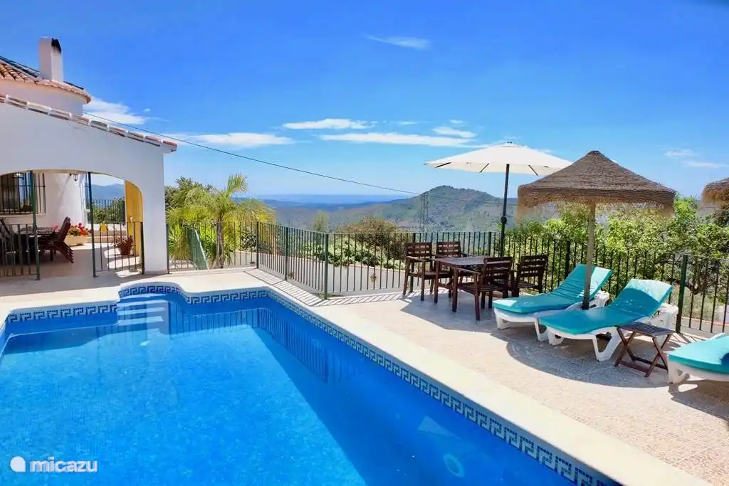 FKK, Spanien, Costa del Sol, Comares, villa Villa Miraflores + Piscina Comares