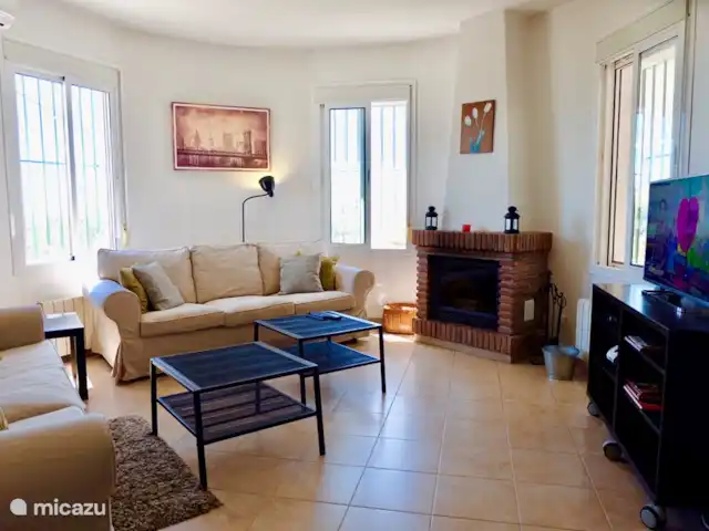 Villa Miraflores + Piscina Comares | Espagne, Costa del Sol, Comares - villa Avec cheminée