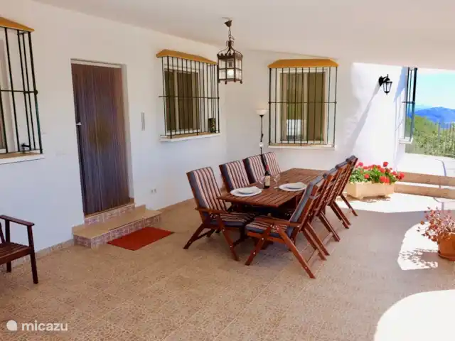 Villa Miraflores + Piscina Comares | Espagne, Costa del Sol, Comares - villa A quitté la porte d'entrée