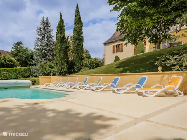 Beynac | France, Dordogne, Beynac-et-Cazenac - villa La piscine avec transats