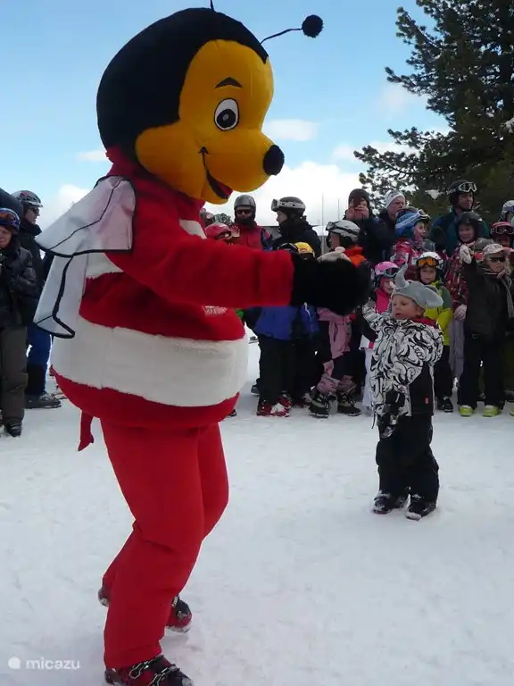 diversión de esquí