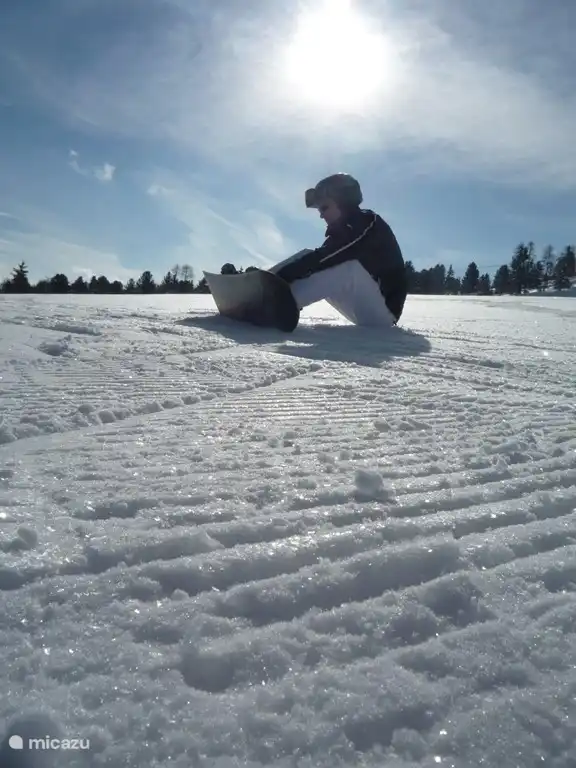diversión de snowboard