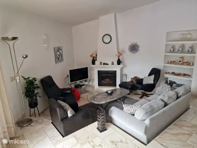 Villa Marlique huren in Portugal, Algarve, Carvoeiro - villa Ruime zithoek met openhaard