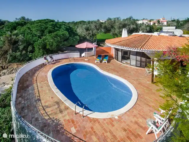 Villa Marlique huren in Portugal, Algarve, Carvoeiro - villa Bovenaanzicht  west
