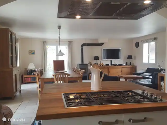 Villa La Vesença | France, Hérault, Prades-sur-Vernazobre - maison de vacances Salon et cuisine