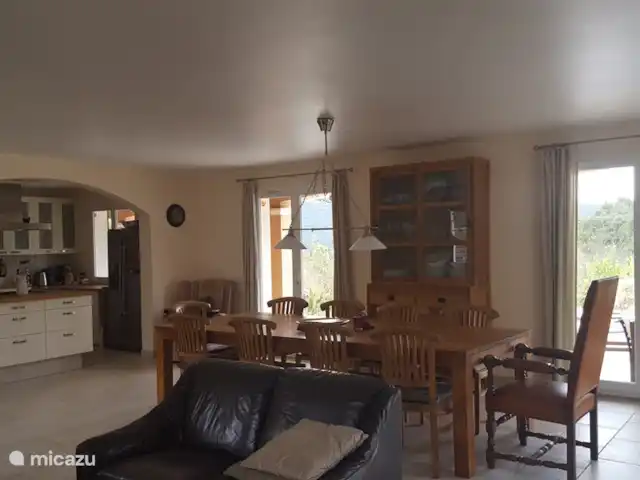 Villa La Vesença | France, Hérault, Prades-sur-Vernazobre - maison de vacances Salon et cuisine