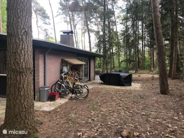 Location de Vacances Pays-Bas, Overijssel, Giethmen, bungalow - D`Ommekeer Côté de la maison et terrasse.
