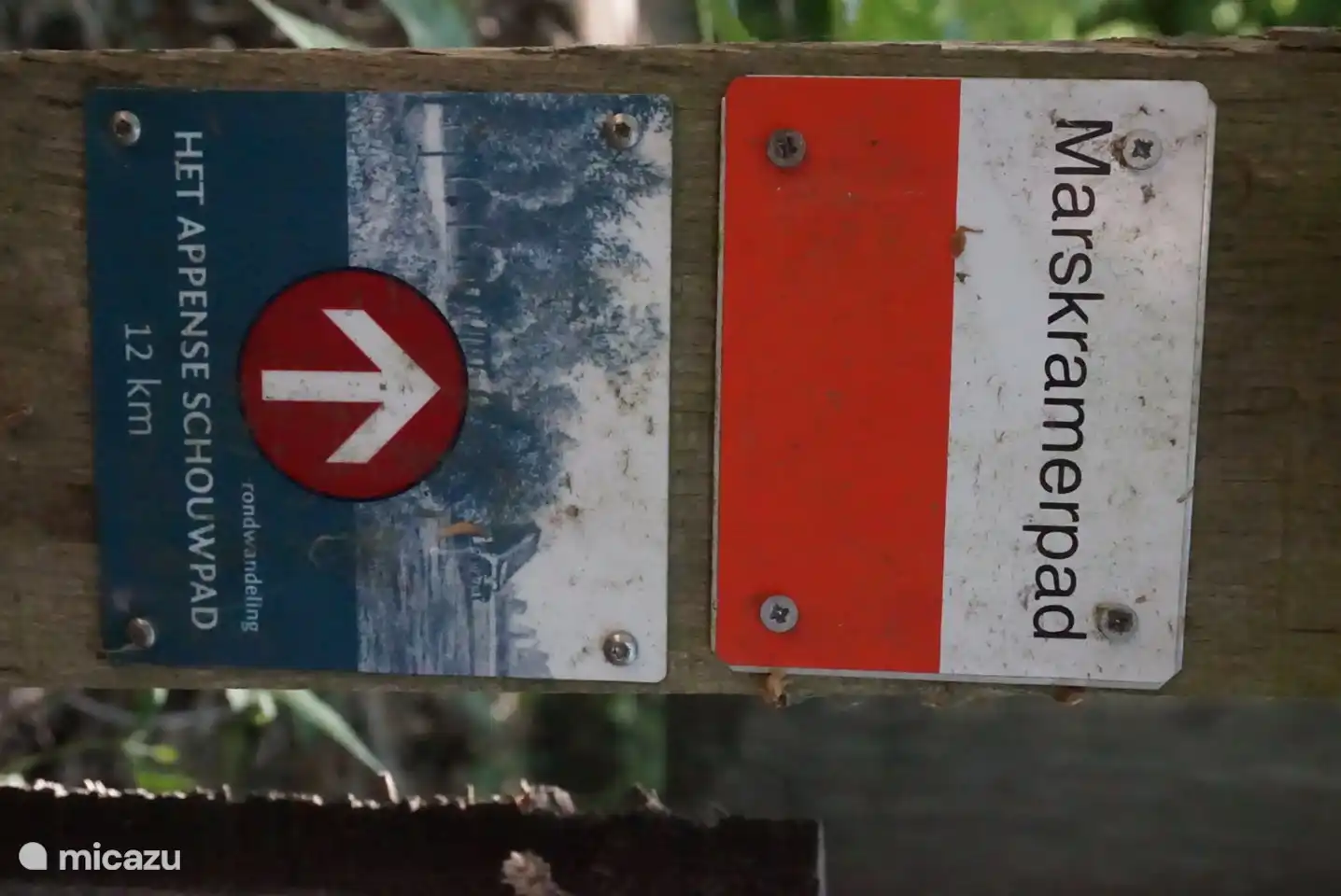 Wanderroute Marskramerpad in unmittelbarer Nähe