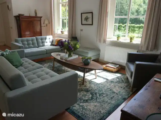 El Broekhof en Países Bajos, Güeldres, Klarenbeek - casa vacacional Sala de estar