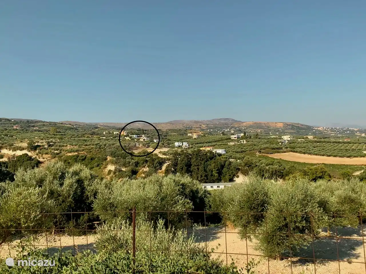 Villa Ithaka aus der Ferne