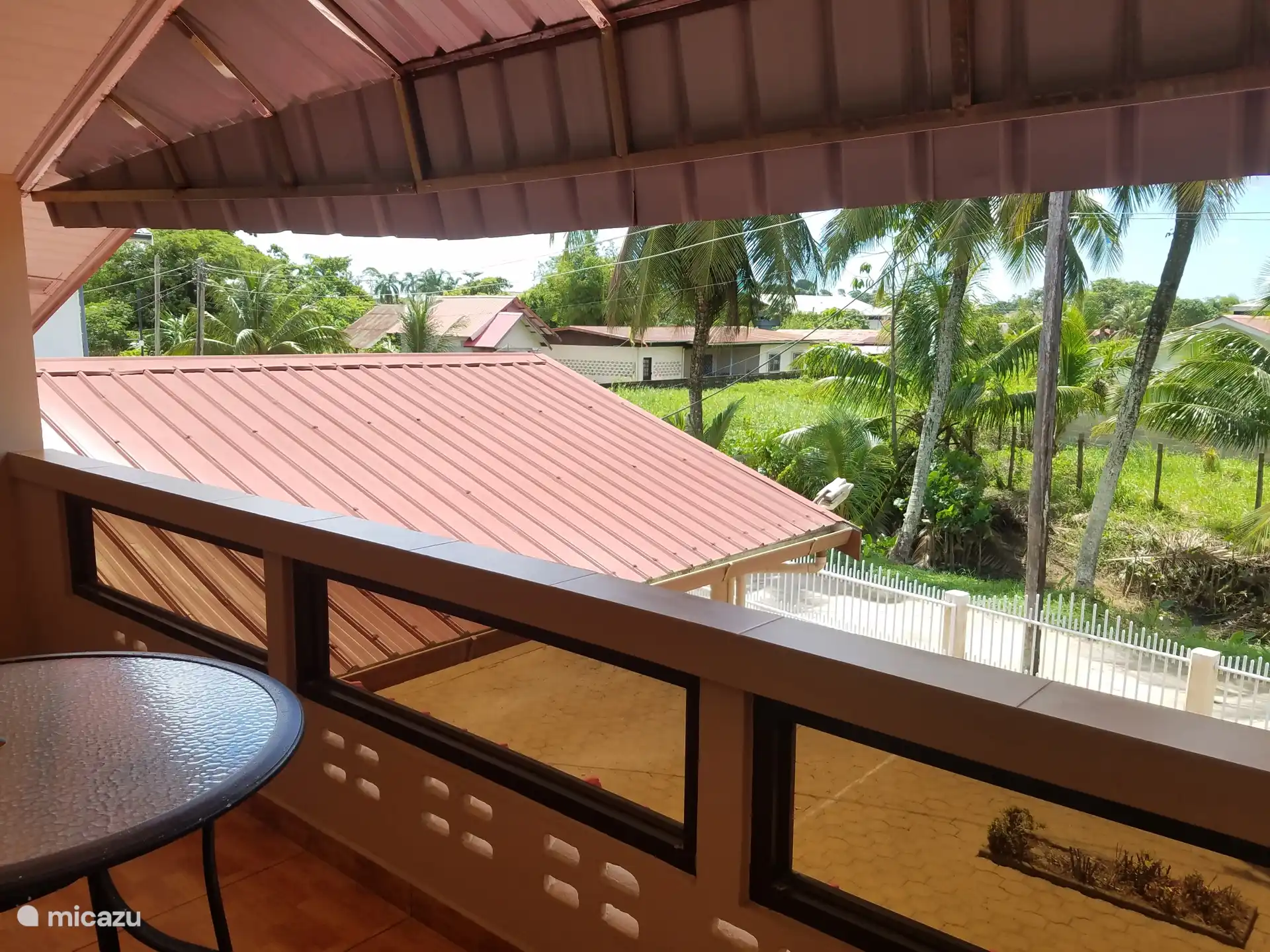 Vue depuis le balcon