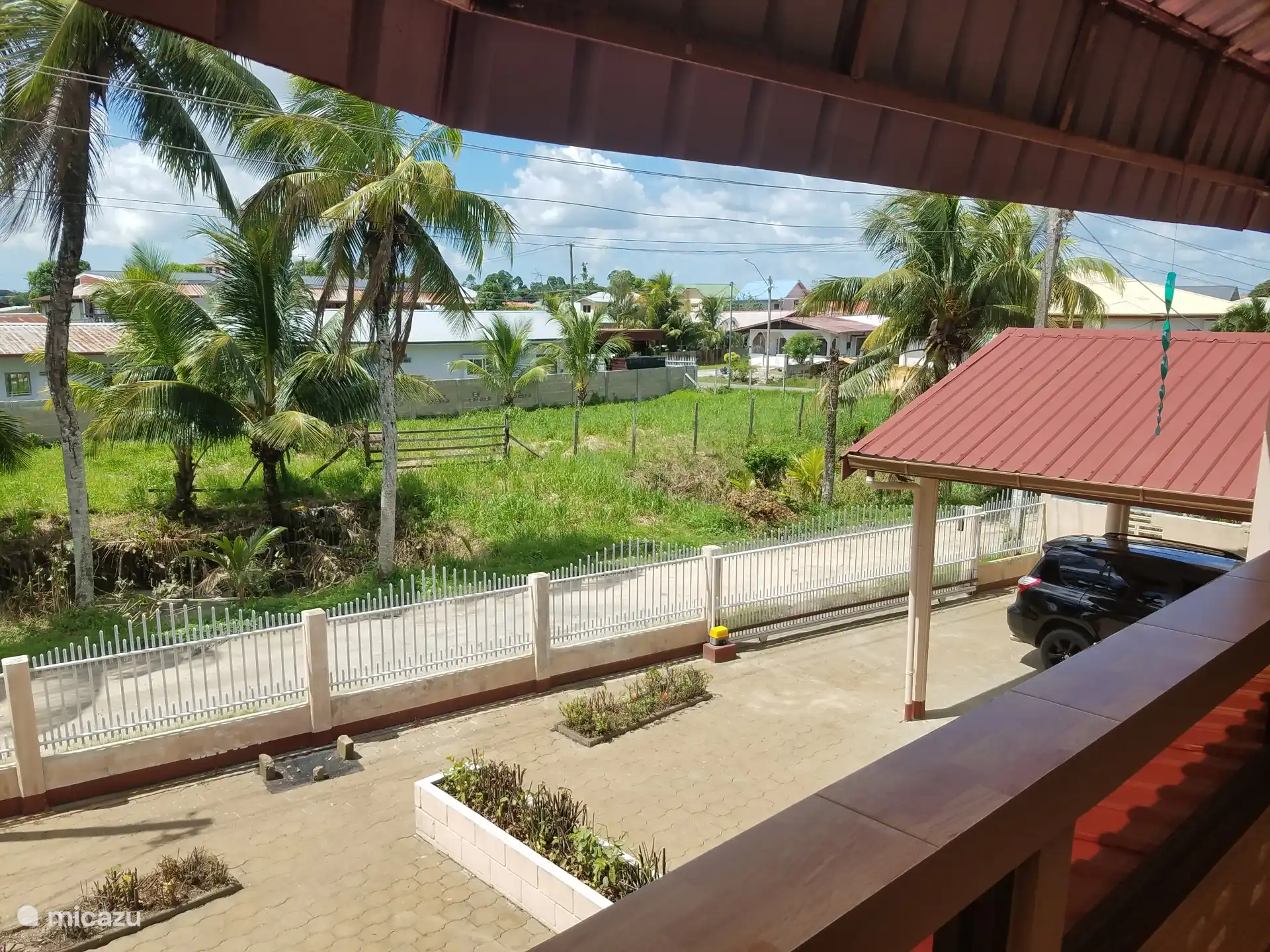 Vue depuis le balcon